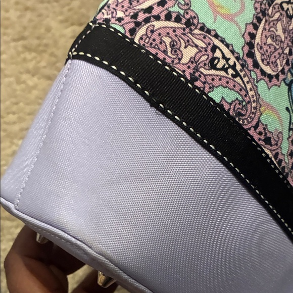 Kate Spade Multicolor Paisley Handbag with Bamboo Handles - Picture 9 of 11